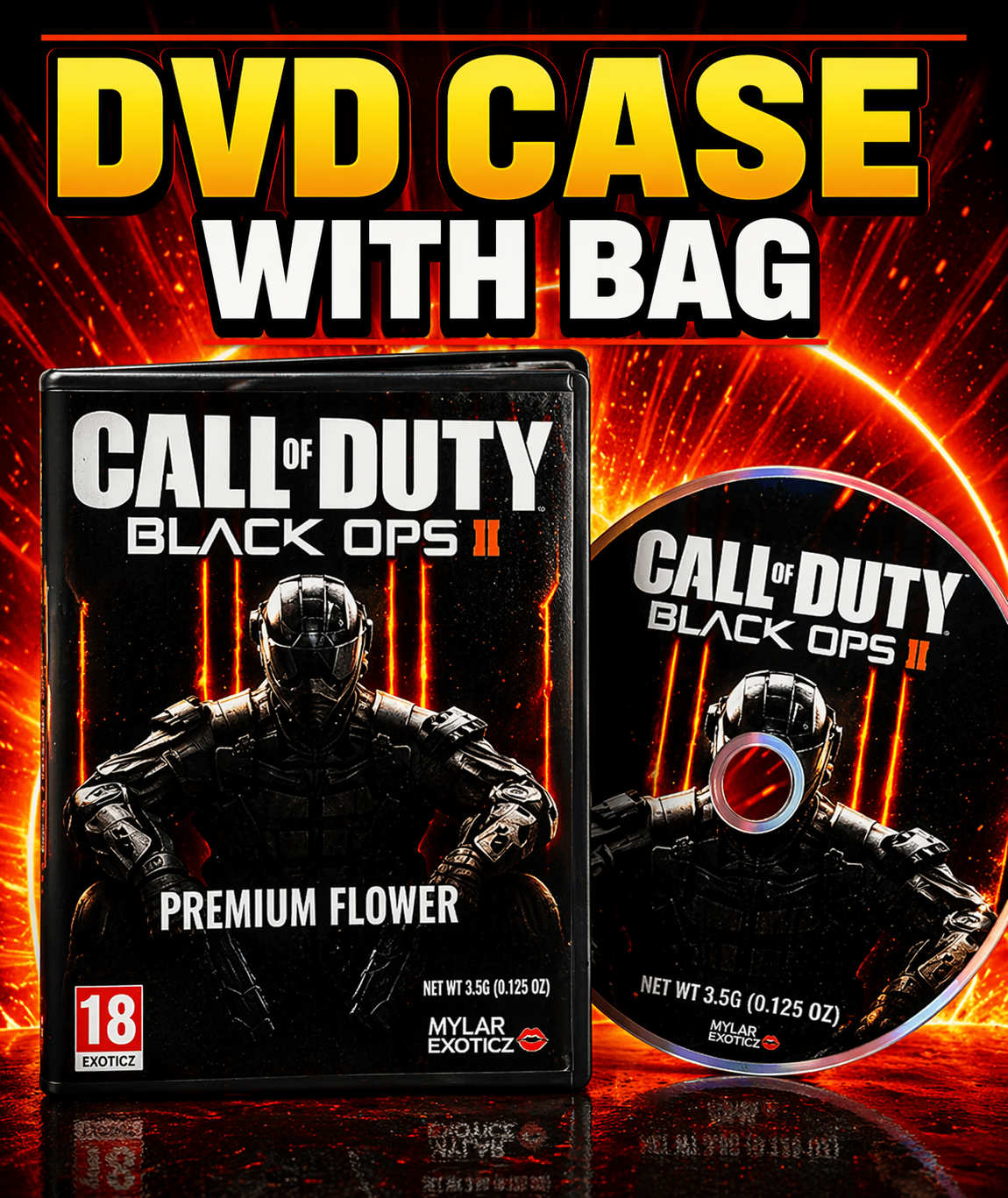 DVD CASE WITH BAG