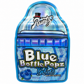 Blue Bottle Popz Mylar Bags | 3.5g Exotic Die Cut Resealable Storage Bags