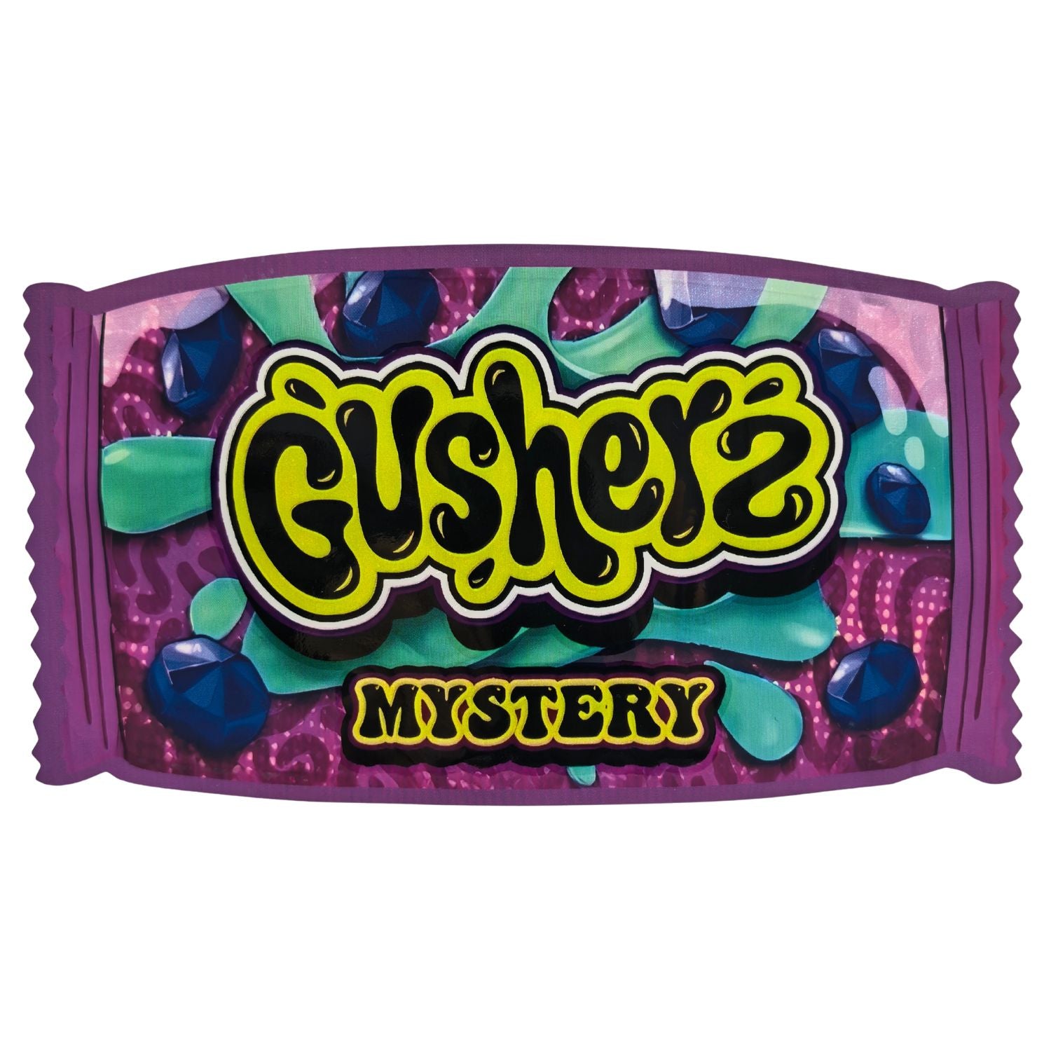Gusherz Mylar Bags | Choose Your Design | 3.5g Exotic Die Cut Resealable Storage Bags
