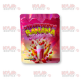 Strawberry Banana Milkshake Mylar Bags | 3.5g Exotic Resealable Storage Bags