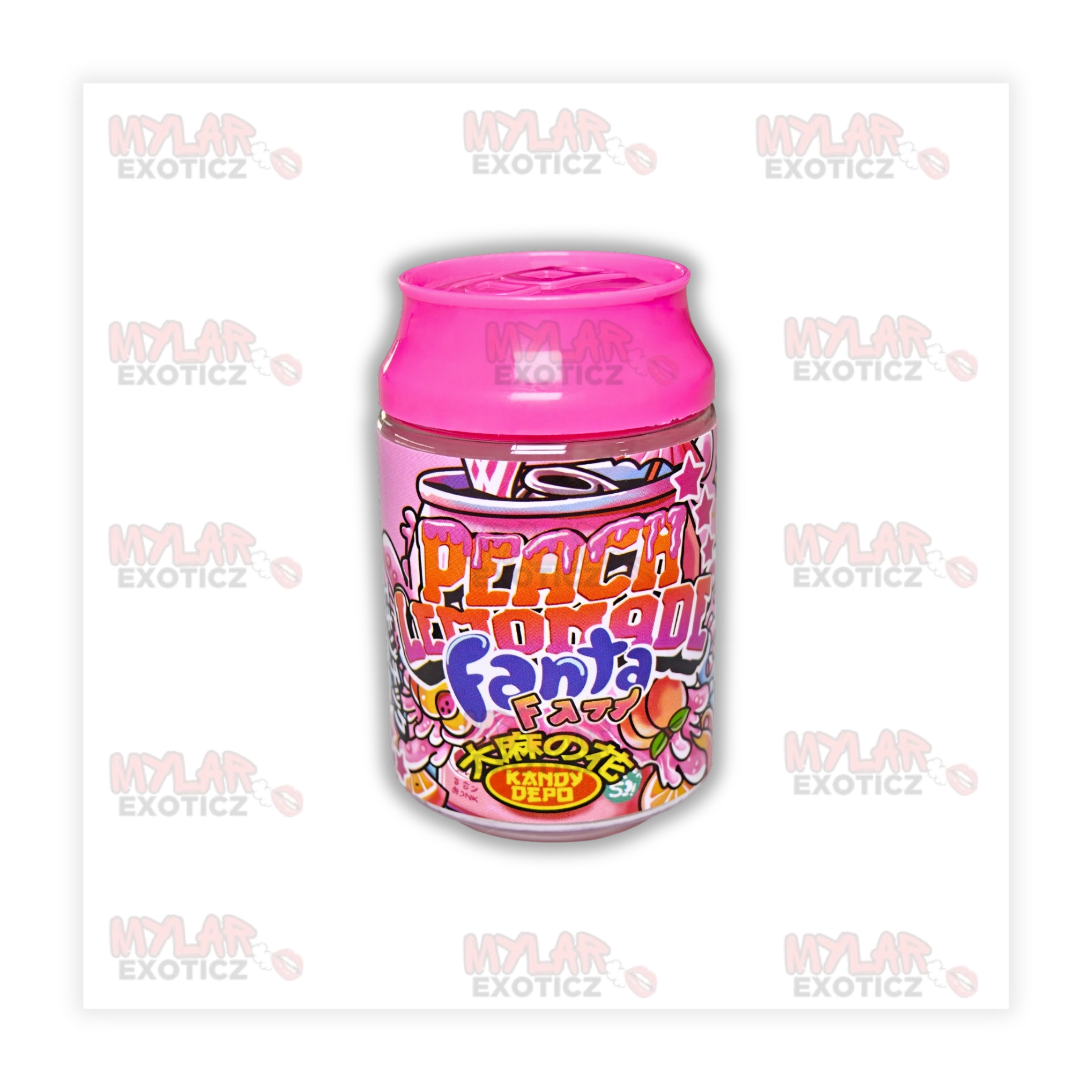 Peach Lemonade Fantas Kandy Exotic 3.5g Soda Cans - (12 Pack)