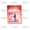 White Peach Fanta Mylar Bags | 3.5g Exotic Resealable Storage Bags