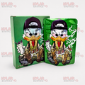 Donald Trapper Mylar Bags + Matching Boxes | 3.5g Exotic Resealable Storage Set