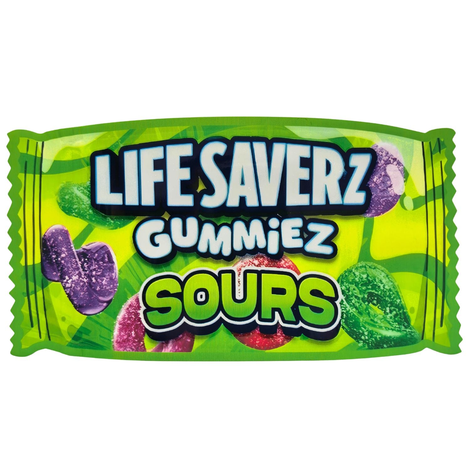 Lifesaverz Mylar Bags | Choose Your Design | 3.5g Exotic Die Cut Resealable Storage Bags