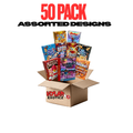 Assorted Storage Boxes 50 Pack | 3.5g Exotic Storage Packaging Boxes Bulk Set