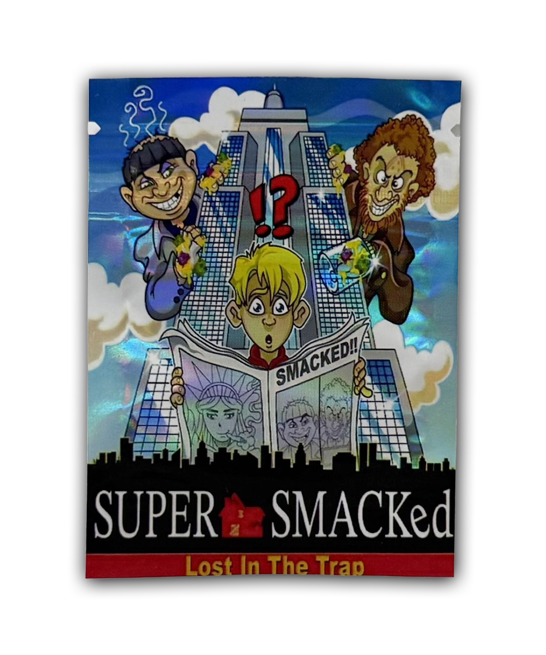 Super Smacked Edition — 100pc Mylar Bag Set (Holographic Cartoon Series) 💥🔥 Mylar Exoticz
