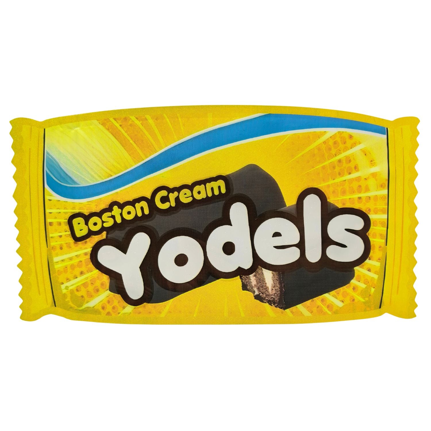 Boston Cream Yodels Mylar Bags | 3.5g Exotic Die Cut Resealable Storage Bags