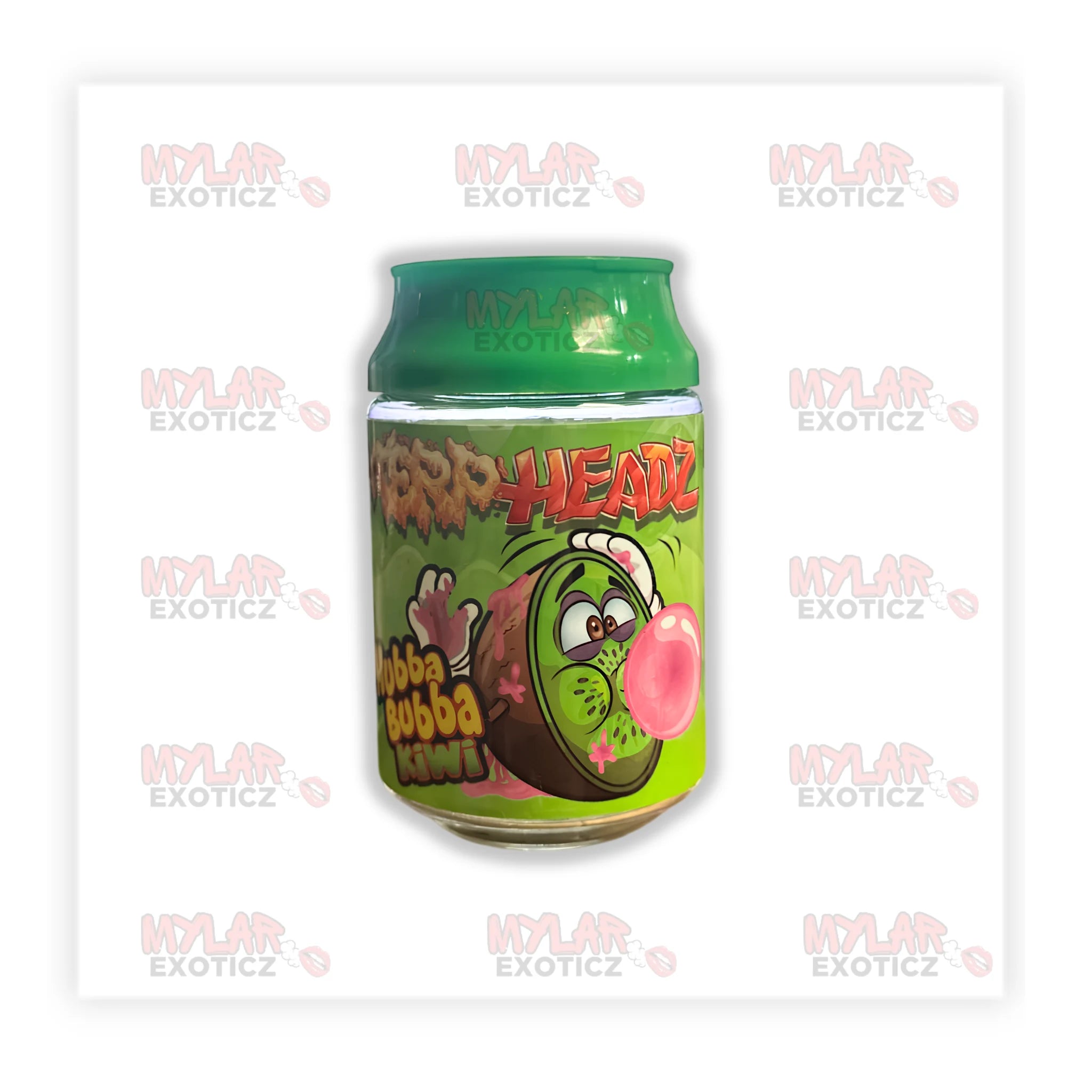 Hubba Bubba Kiwi Exotic 3.5g Storage Jars - (12 Pack)