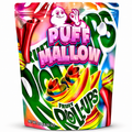 Puff Mallow Fruit Roll Ups Mylar Bags | 1 Pound Exotic Resealable Storage Bags