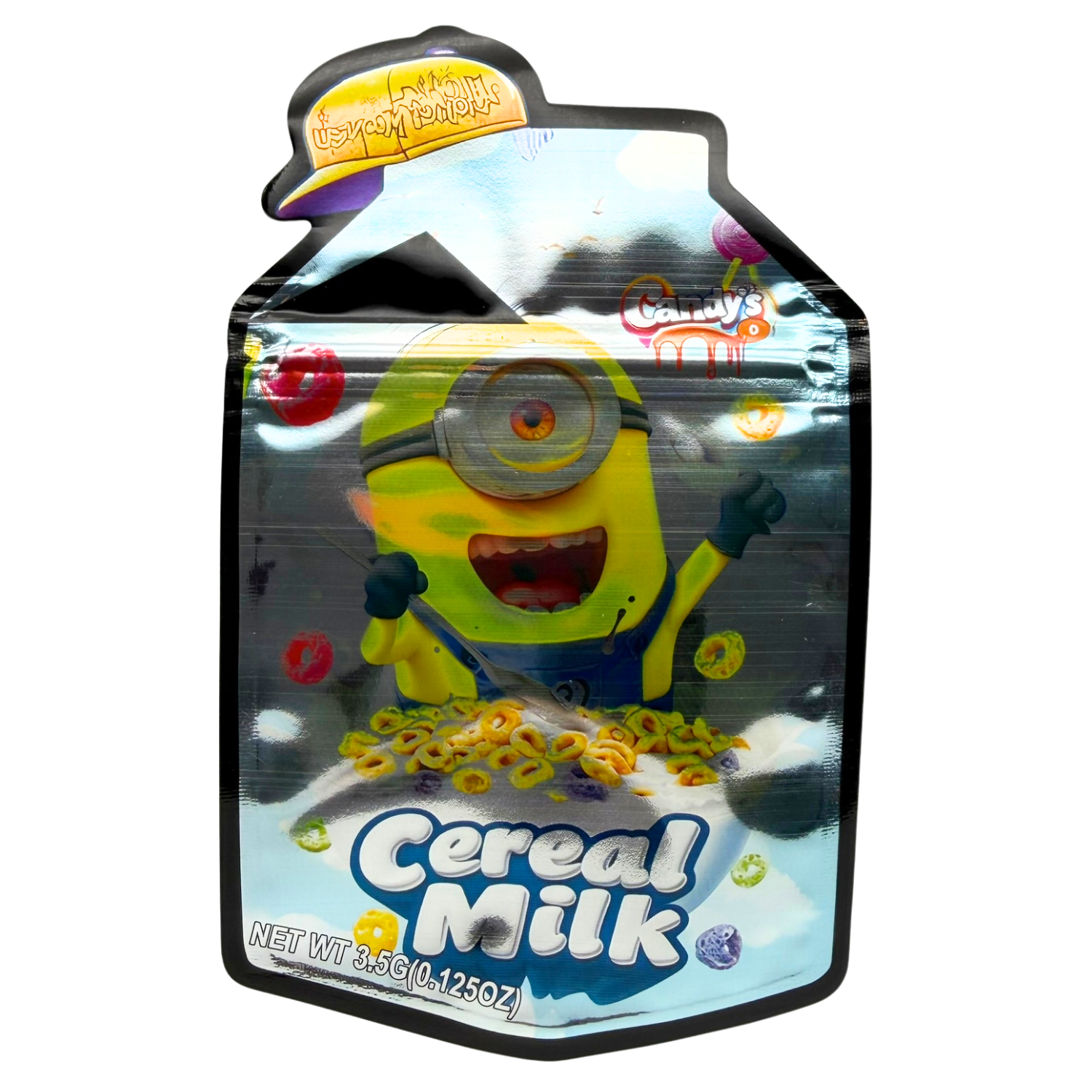 Juice Box Mylar Bags | Choose Your Design | 3.5g Exotic Die Cut Resealable Storage Bags