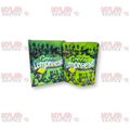 Green Lemonhead Mylar Bags + Matching Boxes | 3.5g Exotic Resealable Storage Set