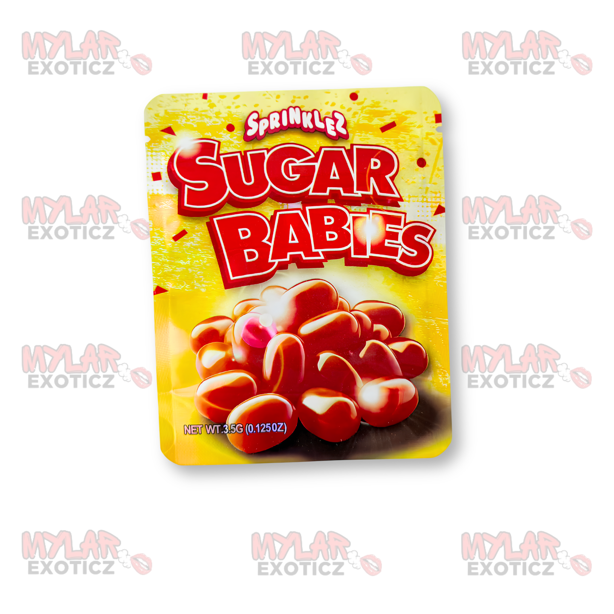 Sprinklez Sugar Babies Mylar Bags | 3.5g Exotic Resealable Storage Bags