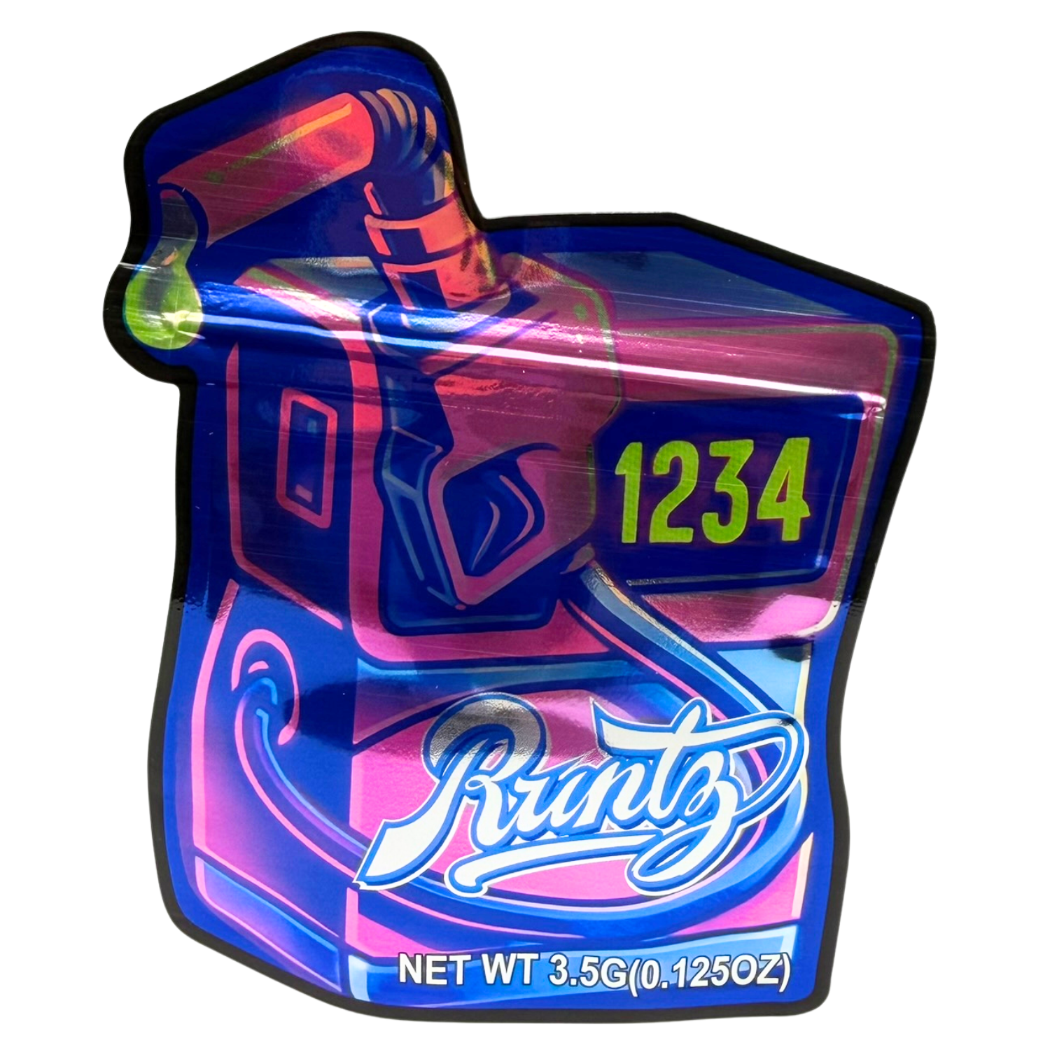 Juice Box Straw Mylar Bags | Choose Your Design | 3.5g Exotic Die Cut Resealable Storage Bags