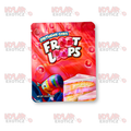 Froot Loops Birthday Cake Mylar Bags | 3.5g Exotic Resealable Storage Bags
