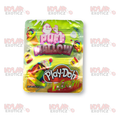 Fluffy Treat Soft Candy Ice Cream Swirl Mylar Bags 3.5g Exotic Resealable Storage Bags