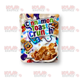Cinnamon Sugar Crunch Cereal Mylar Bags | 3.5g Exotic Resealable Storage Bags