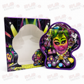 Tropical Lady Mylar Bags + Matching Window Boxes | 3.5g Exotic Resealable Storage Set