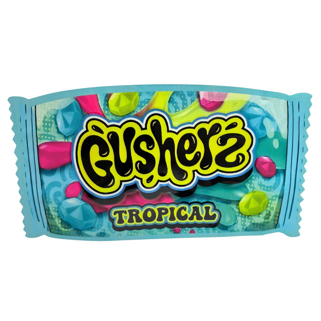 Gusherz Mylar Bags | Choose Your Design | 3.5g Exotic Die Cut Resealable Storage Bags