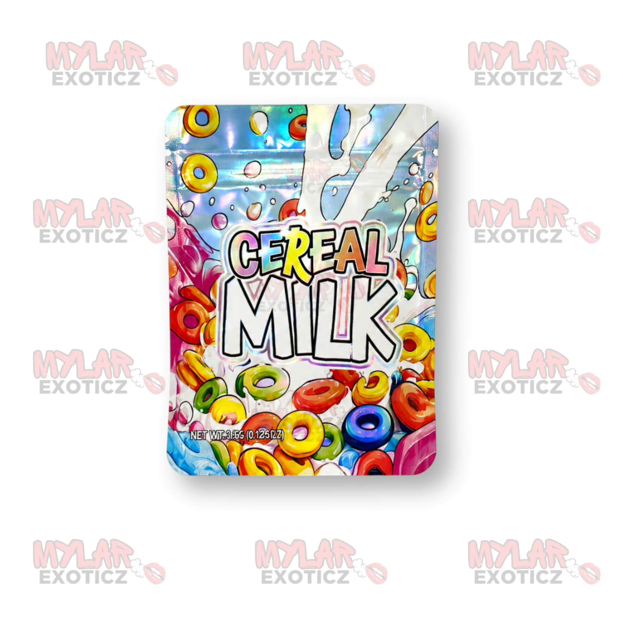 Cereal Milk Mylar Bags | 3.5g Exotic Resealable Storage Bags