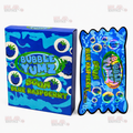 Bubble Yums Sour Blue Raspberry Matte Mylar Bags + Matching Boxes | 3.5g Exotic Resealable Storage Set