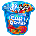 Cup O Crazy Blue Mylar Bags | 3.5g Exotic Die Cut Resealable Storage Bags