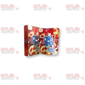 Strawberry Banana Pudding Cookie Mylar Bags + Matching Boxes | 3.5g Exotic Resealable Storage Set
