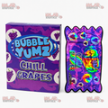 Bubble Yums Chill Grapes Matte Mylar Bags + Matching Boxes | 3.5g Exotic Resealable Storage Set