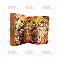 Orange Sherbet Stone Age Mylar Bags + Matching Boxes | 3.5g Exotic Resealable Storage Set Mylar Exoticz