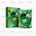 Green Candy Mylar Bags + Matching Boxes | 3.5g Exotic Resealable Storage Set