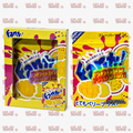 Fanta Mango Passion Mylar Bags + Matching Window Boxes | 3.5g Exotic Resealable Storage Set