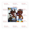 Exotics Rap Icon Cartoon Mylar Bags + Matching Window Boxes | 3.5g Exotic Resealable Storage Set Mylar Exoticz
