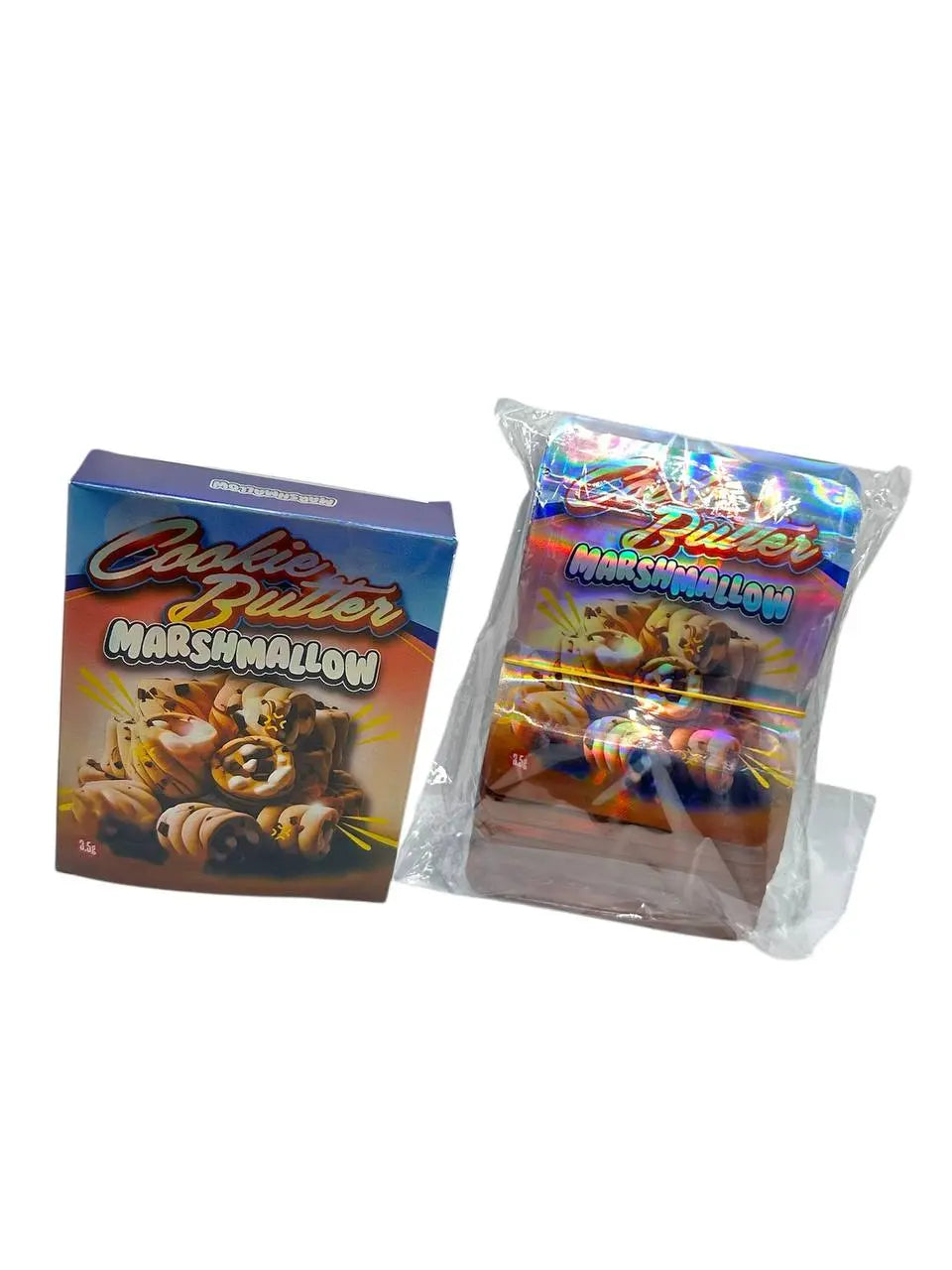 50-Pack 3.5g Mylar Bags + 50 Cereal Boxes – Cookie Butter Marshmallow Edition Cookies