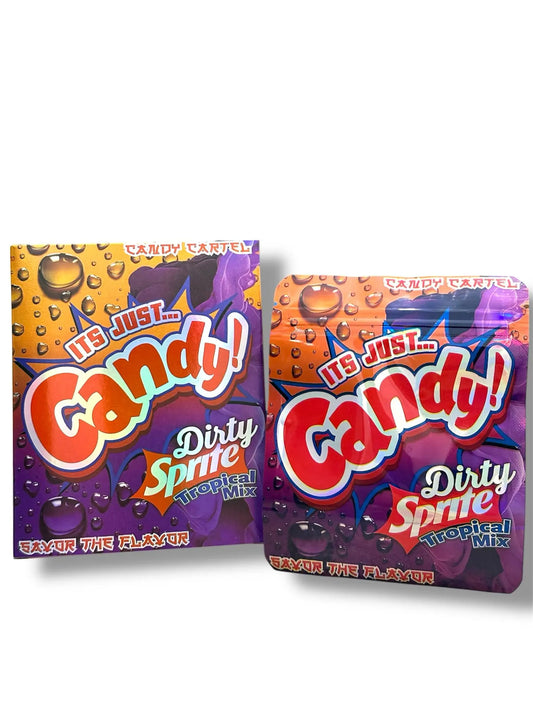 Crush Dirty Sprite Mylar Bags + Boxes | 100pc 3.5g Exotic Storage Set 🟣💨 Limited Edition Mylar Exoticz