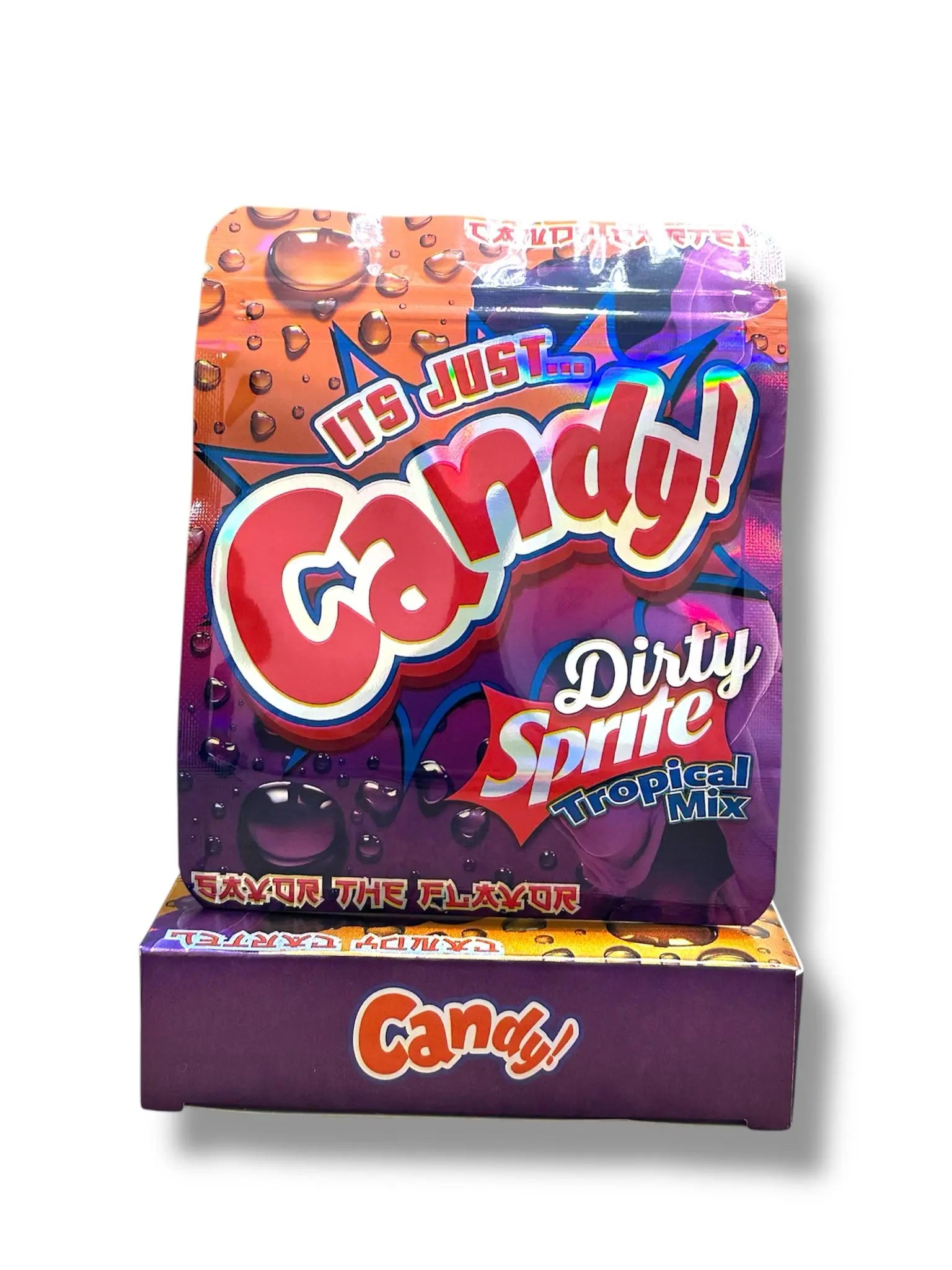 Crush Dirty Sprite Mylar Bags + Boxes | 100pc 3.5g Exotic Storage Set 🟣💨 Limited Edition Mylar Exoticz