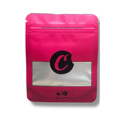 Cookies Mylar Bags | 50pc 3.5g Exotic Resealable Storage Set Cookies