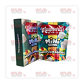 Mini Candy Gems Mylar Bags + Matching Boxes | 3.5g Exotic Resealable Storage Set Mylar Exoticz
