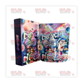 Cotton Candy Crunch Mylar Bags + Matching Boxes | 3.5g Exotic Resealable Storage Set Mylar Exoticz