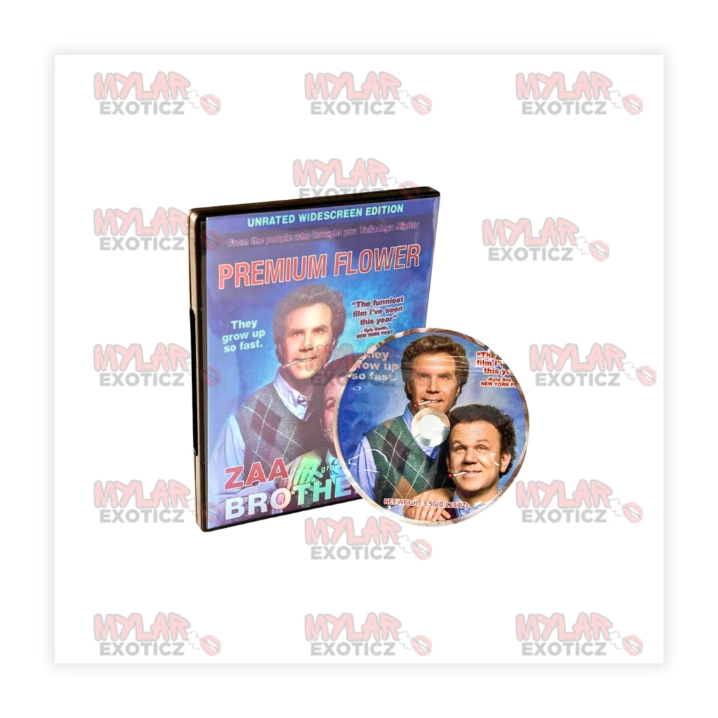 ZAA Brothers Exotic 3.5g DVD Case & Mylar Bag – Matching Storage Set Mylar Exoticz