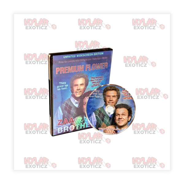 ZAA Brothers Exotic 3.5g DVD Case & Mylar Bag – Matching Storage Set (9 Pack)