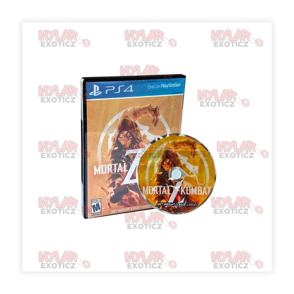 Mortal Kombat Exotic 3.5g DVD Case & Mylar Bag – Matching Storage Set (9 Pack)