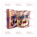 Strawberry Cheesecake Candy Bar Mylar Bags + Matching Boxes | 3.5g Exotic Resealable Storage Set Mylar Exoticz