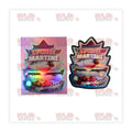 Lychee Martini Mylar Bags + Matching Boxes | 3.5g Exotic Resealable Storage Set Mylar Exoticz