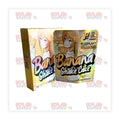 Banana Shake Cake Mylar Bags + Matching Boxes | 3.5g Exotic Resealable Storage Set Mylar Exoticz