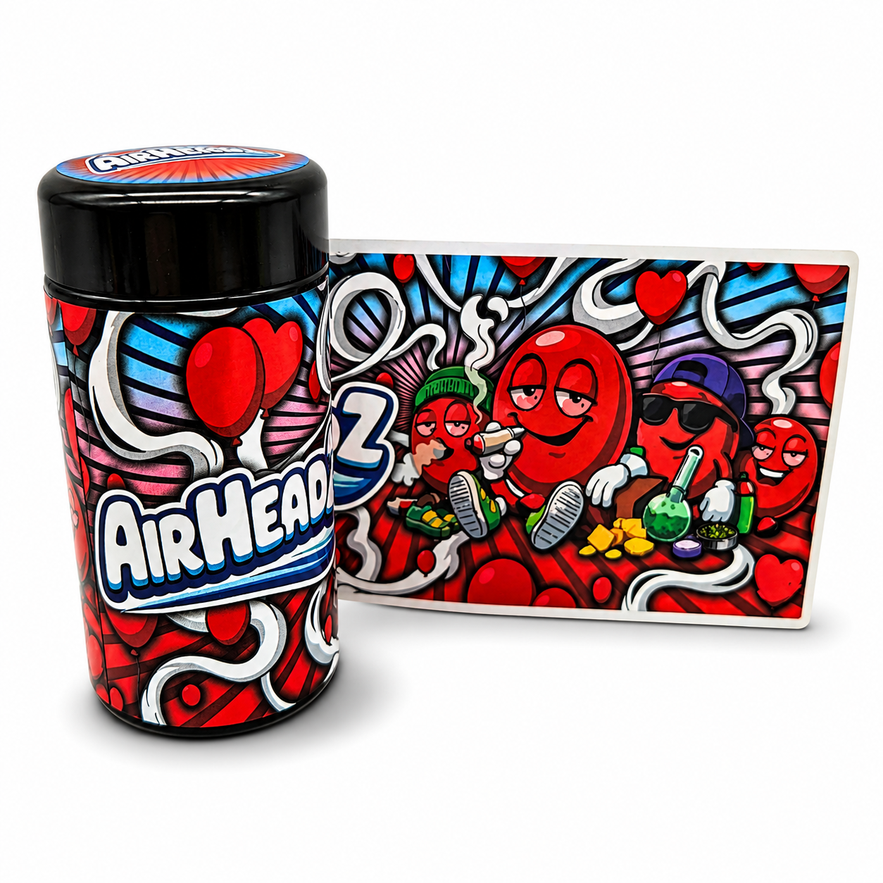 Airheadz Miron Jars | 10 Pack Premium UV-Protective Storage Jars