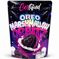 Oreo Marshmallow Orbitz Mylar Bags | 28 Gram Exotic Resealable Storage Bags
