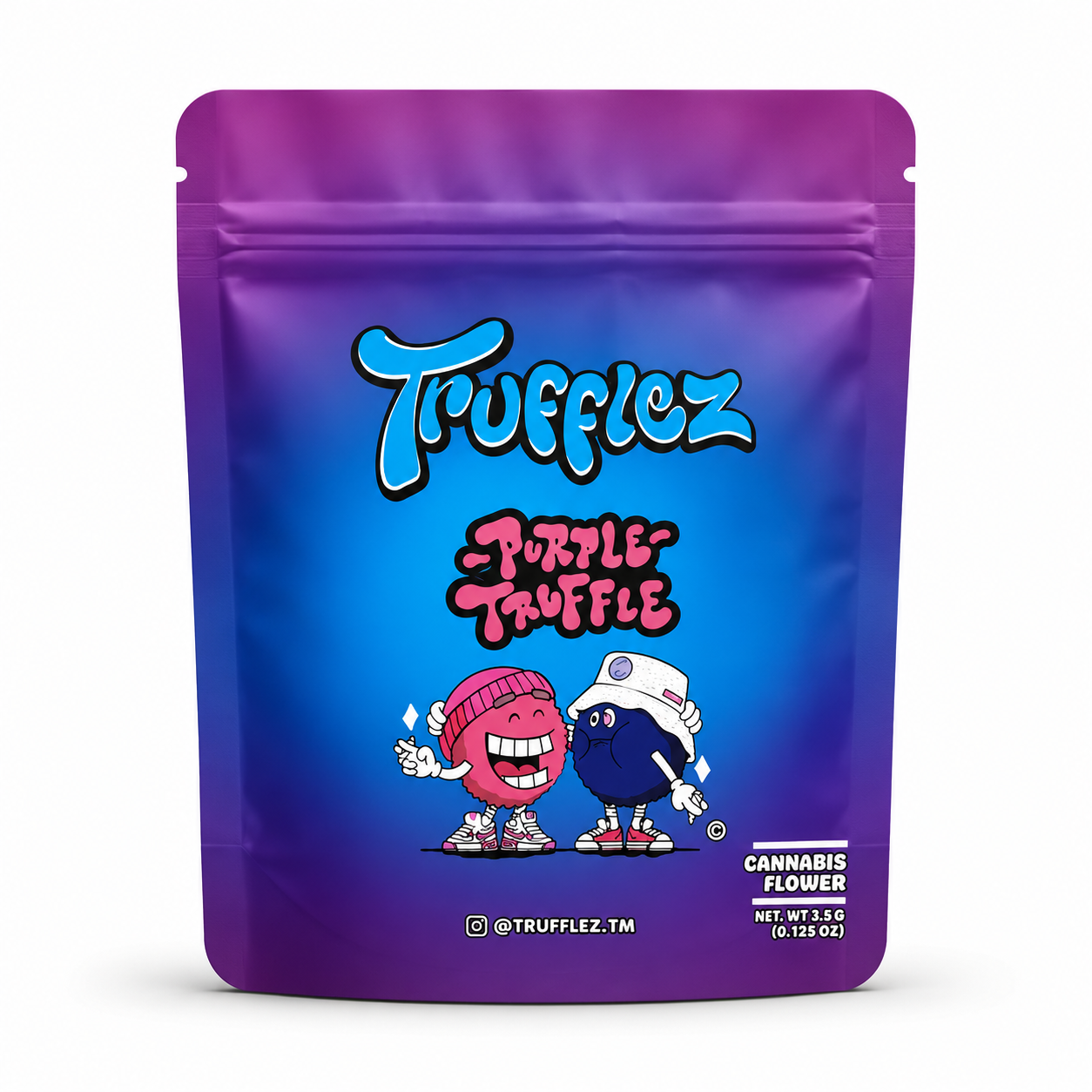 Trufflez Variety Pack Mylar Bags | 3.5g Holographic Resealable Storage Bags