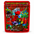Cherry Burst Mylar Bags | 3.5g Holographic Resealable Storage Bags