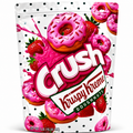 Crush Krispy Strawberry Donuts Mylar Bags | 1 Pound Exotic Resealable Storage Bags