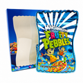 Marshmallow Fruity Pebbles Mylar Bags + Matching Window Boxes | 3.5g Exotic Resealable Storage Set
