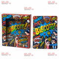 Biscott! Sweet Mylar Bags + Matching Window Boxes | 3.5g Exotic Resealable Storage Set